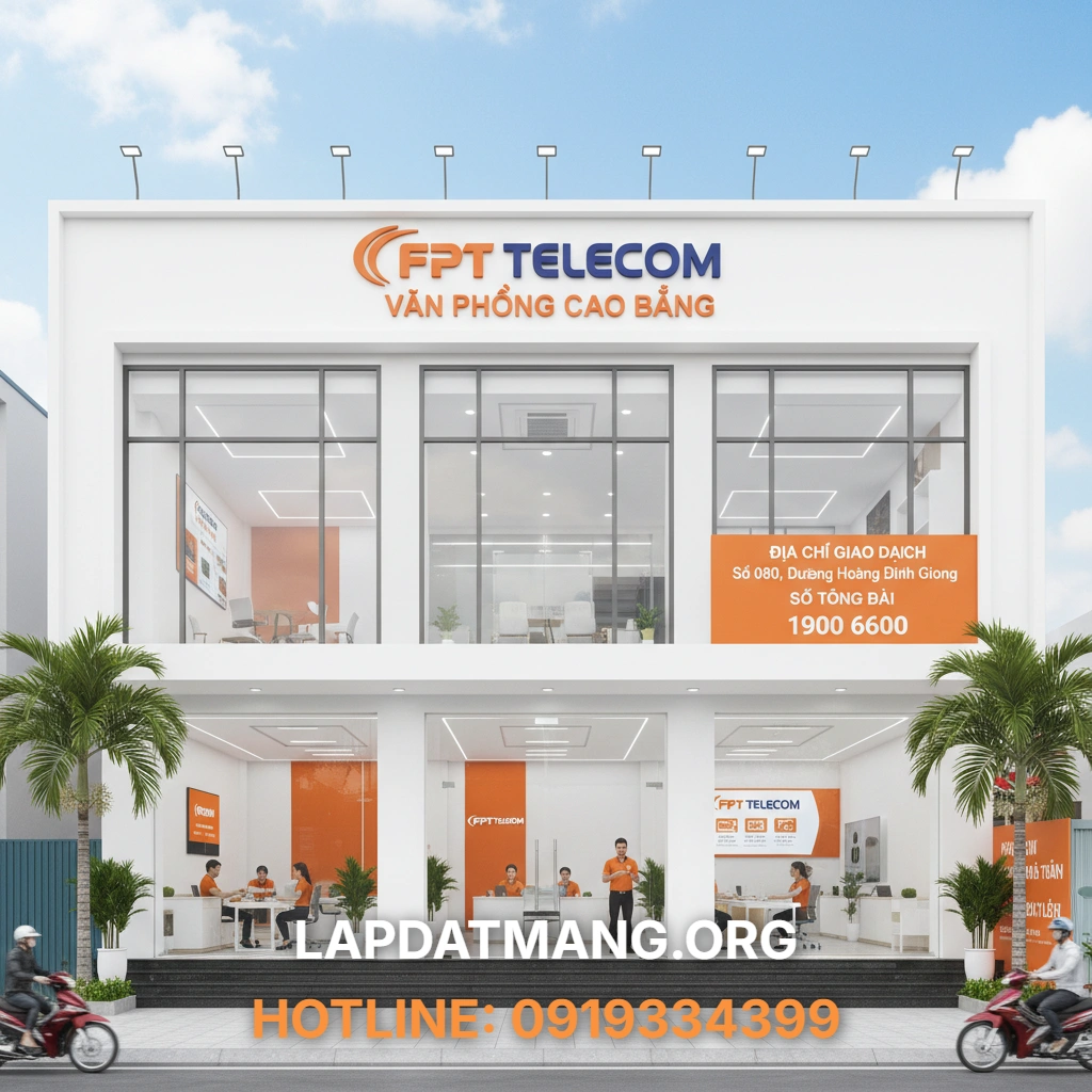 Văn phòng FPT Cao Bằng - Cần làm gì khi gặp sự cố hỏng mạng FPT tại Cao Bằng do mưa lũ hoặc nguyên nhân khác?