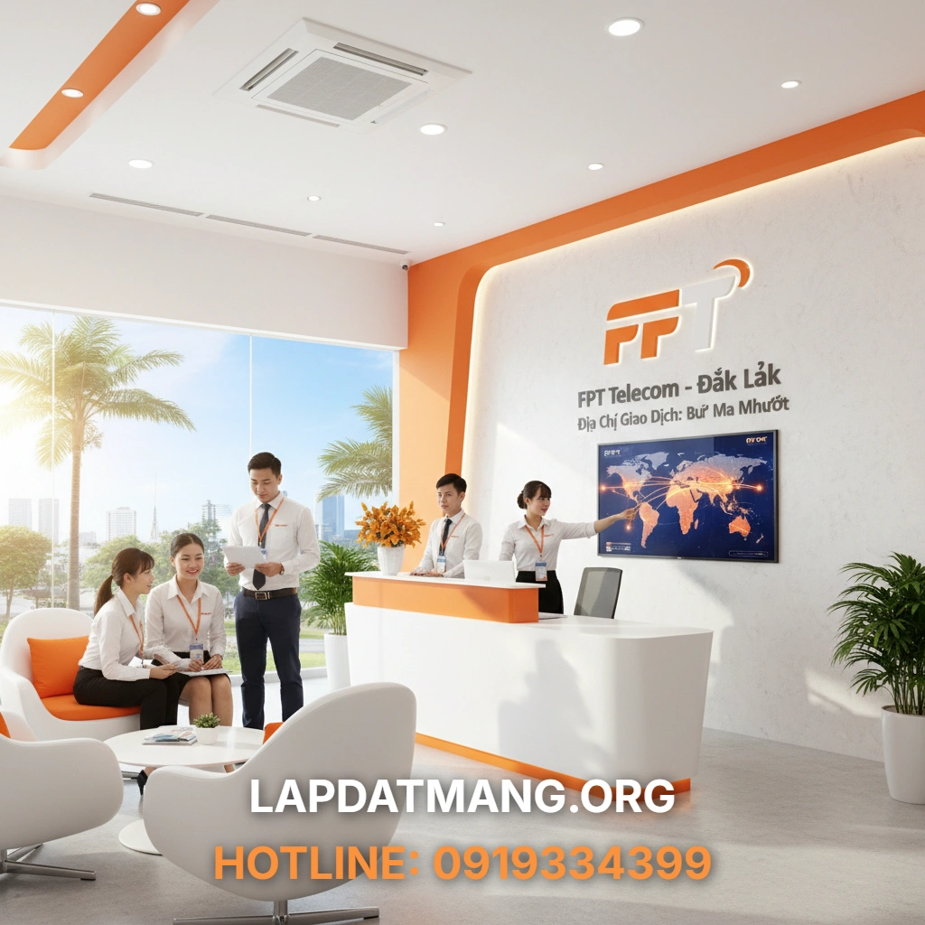 Lắp Mạng FPT Đắk Lắk: 5 Gói Wifi Tốc Độ Cao Tại Buôn Ma Thuột - 2025 1 Lắp mạng FPT Đắk Lắk - Mục lục bài viết