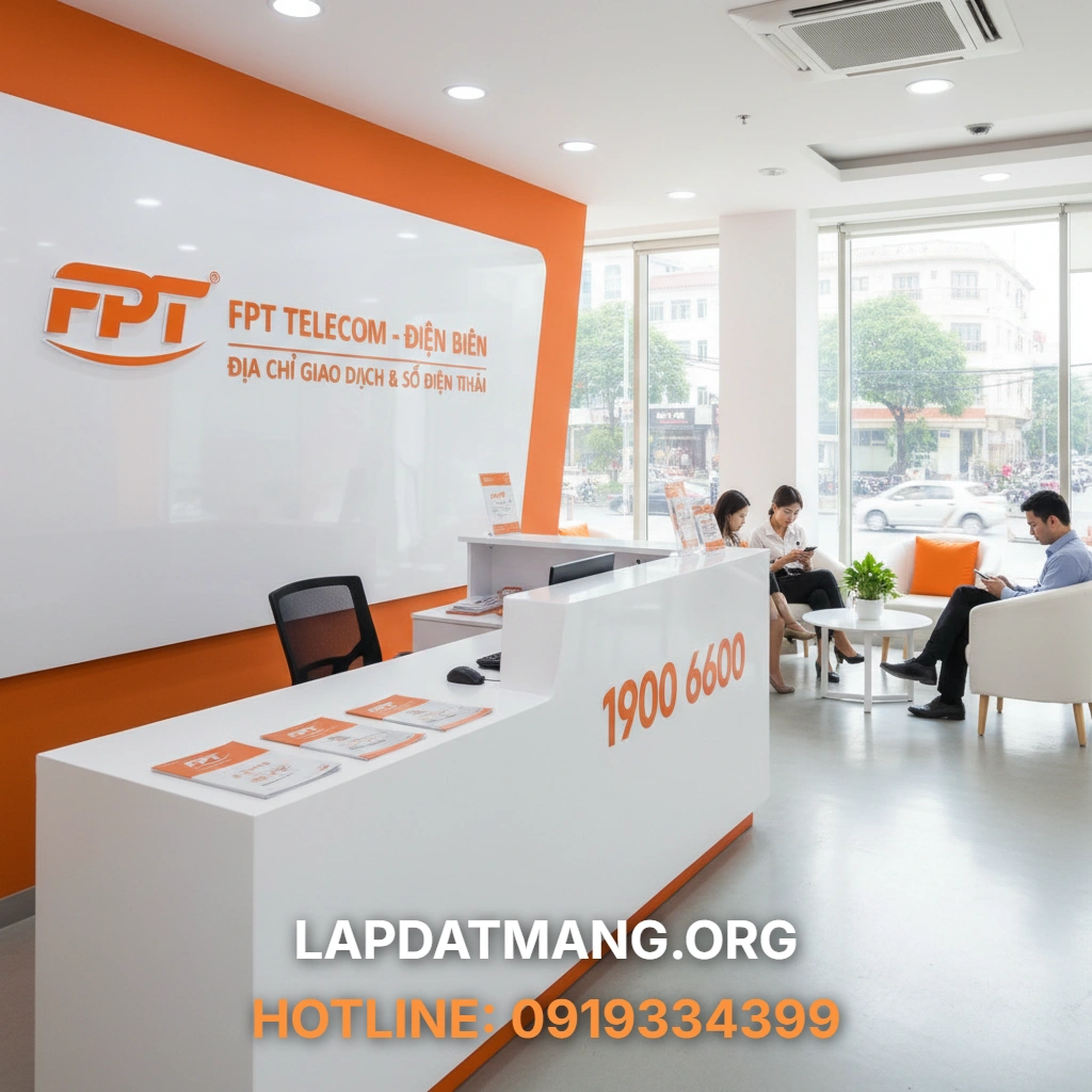 Văn phòng FPT Điện Biên - Làm thế nào để liên hệ Tổng đài FPT Điện Biên khi cần hỗ trợ hoặc giải quyết sự cố mạng?