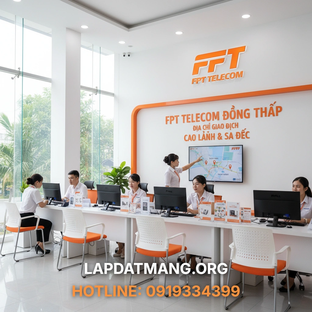 Văn phòng FPT Đồng Tháp - Dịch Vụ Hỗ Trợ FPT Tại Các Khu Vực Trọng Điểm Của Đồng Tháp Có Nâng Cấp Nào?