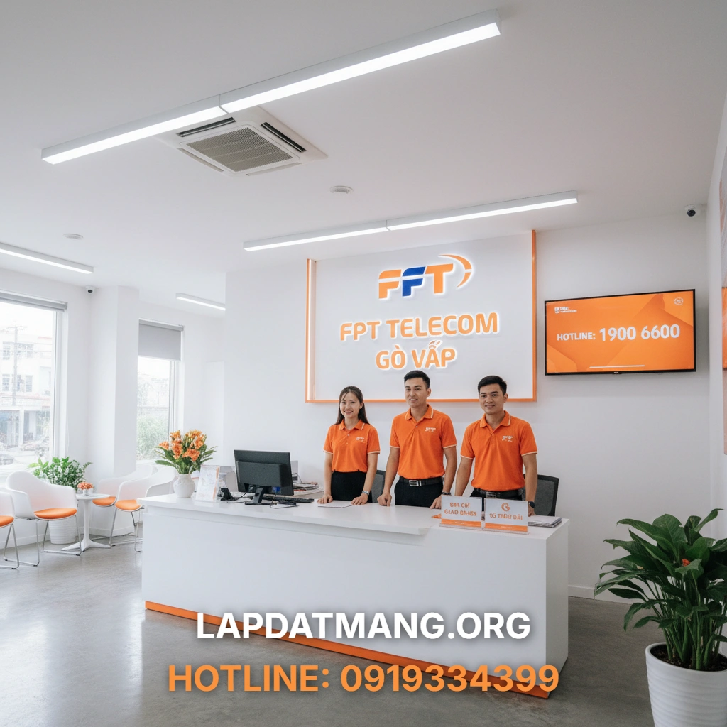 Văn phòng FPT Gò Vấp - Sinh viên Đại học Công Nghiệp có những chính sách ưu đãi nào khi lắp đặt mạng FPT Gò Vấp?