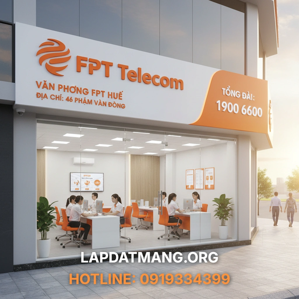 Lắp Mạng FPT Huế: 5 Gói Cước Wifi Ưu Đãi Cho Sinh Viên & Gia Đình - 2025 1 Lắp mạng FPT Huế - Mục lục bài viết