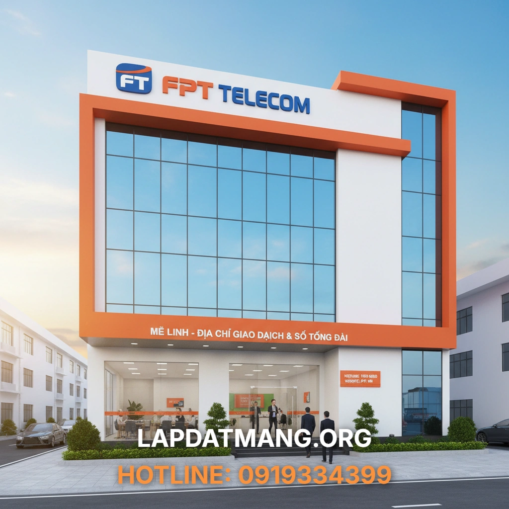 Văn phòng FPT Mê Linh - Địa chỉ giao dịch FPT Mê Linh ở đâu tại Khu đô thị Hà Phong?