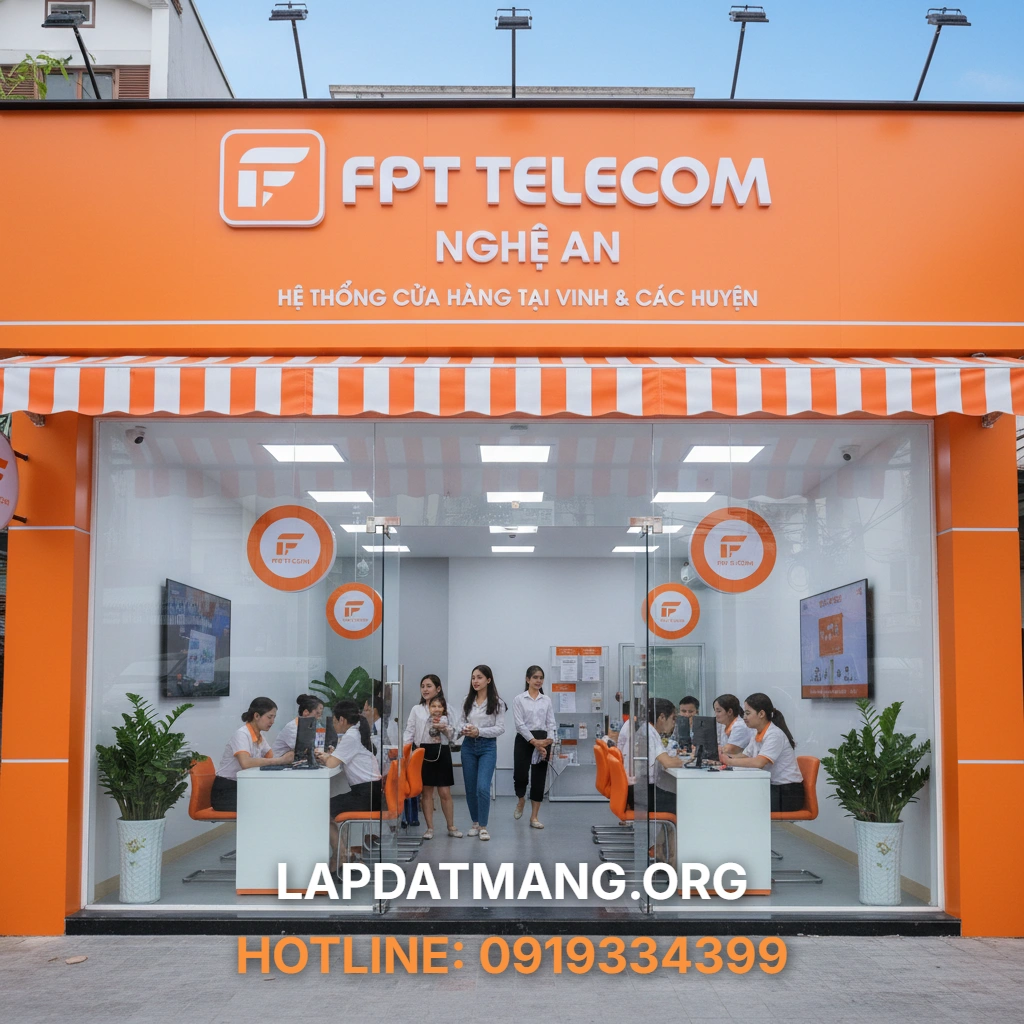 Văn phòng FPT Nghệ An - Các Văn Phòng & Cửa Hàng FPT Nghệ An Tại TP Vinh Nằm Ở Đâu?