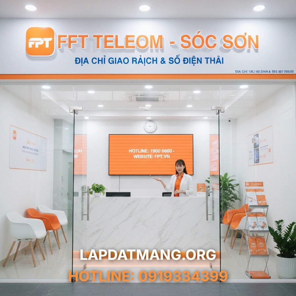 Lắp mạng FPT Sóc Sơn - Thủ tục đăng ký Lắp mạng FPT Sóc Sơn có đơn giản và nhanh chóng không?