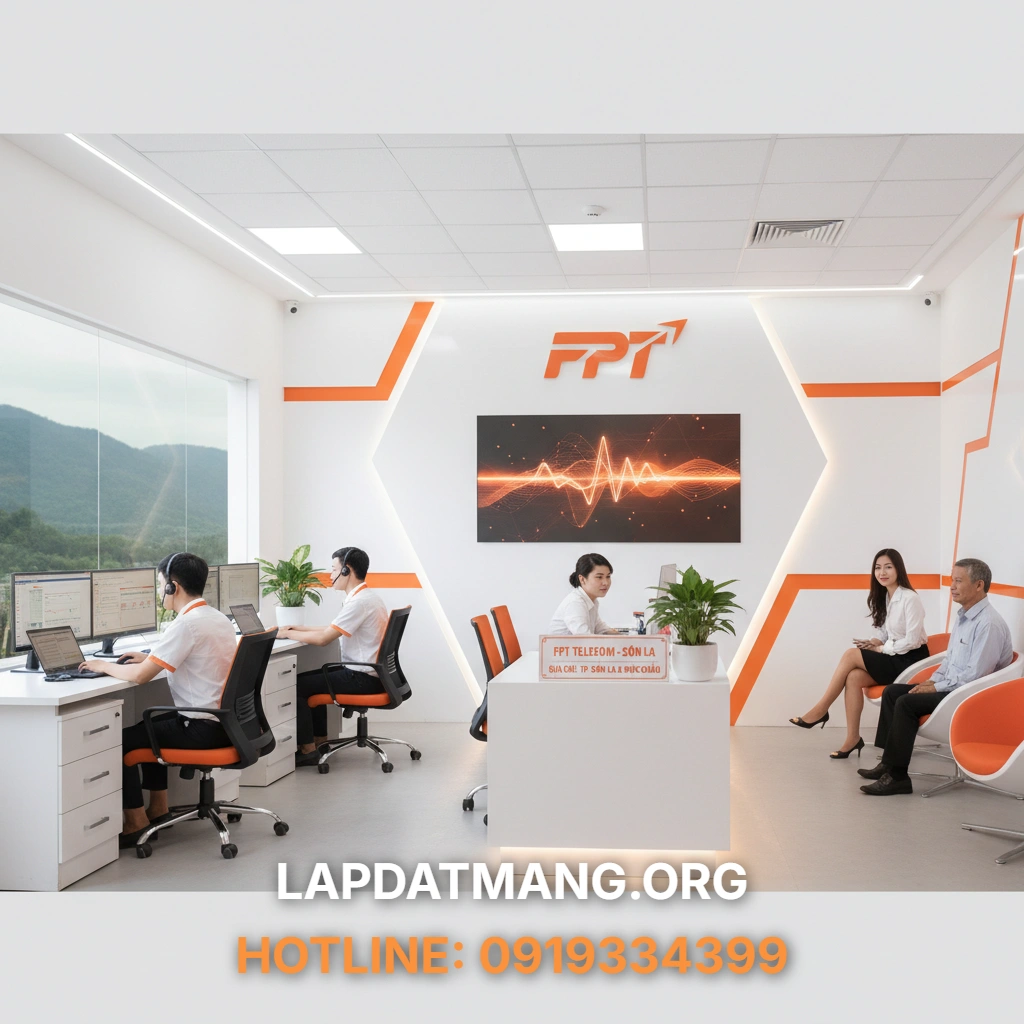 Văn phòng FPT Sơn La - FPT Sơn La hỗ trợ sửa mạng nhanh cho khách sạn và doanh nghiệp du lịch như thế nào?