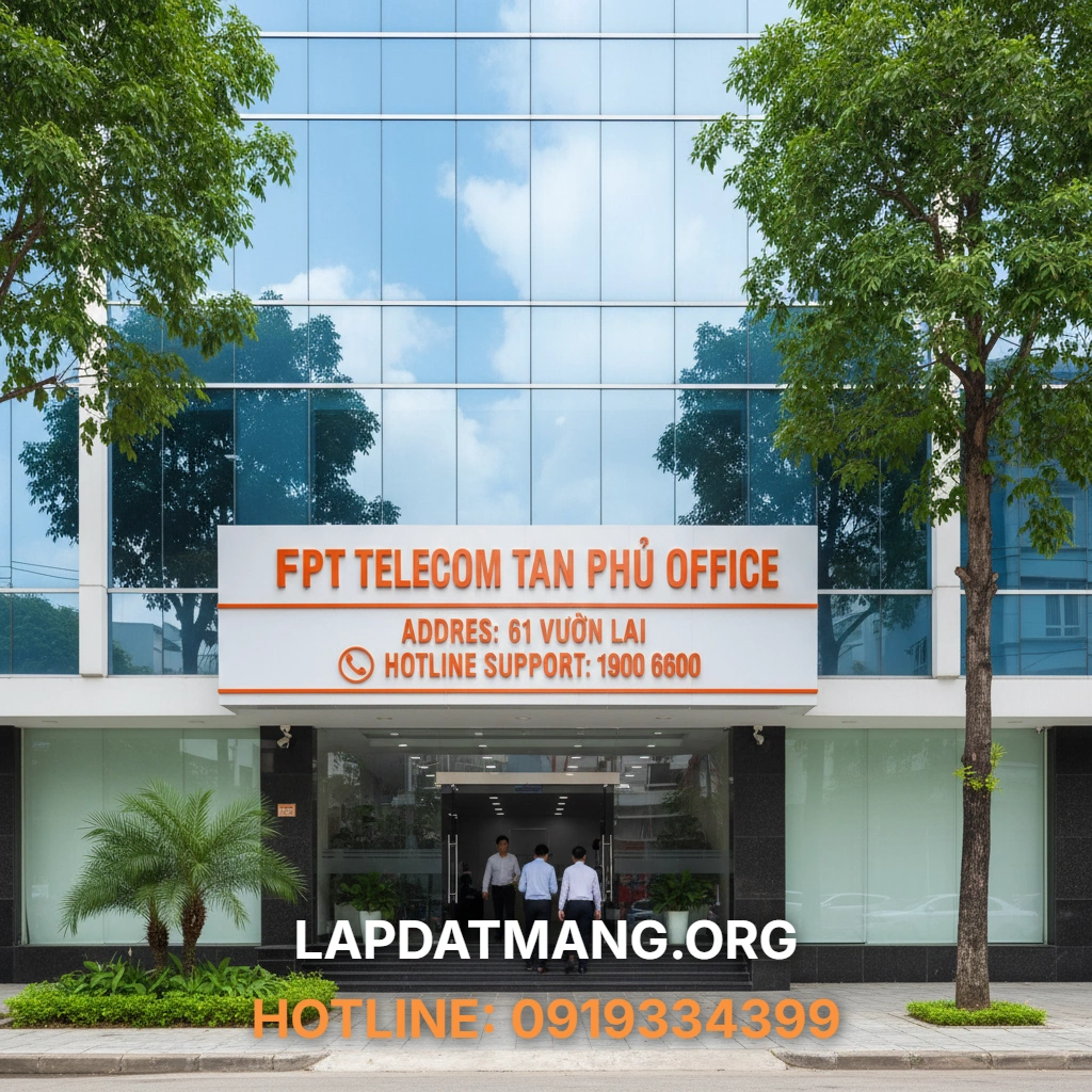 Văn phòng FPT Tân Phú - Địa chỉ Văn phòng FPT Tân Phú chính xác ở đâu và thời gian làm việc như thế nào?