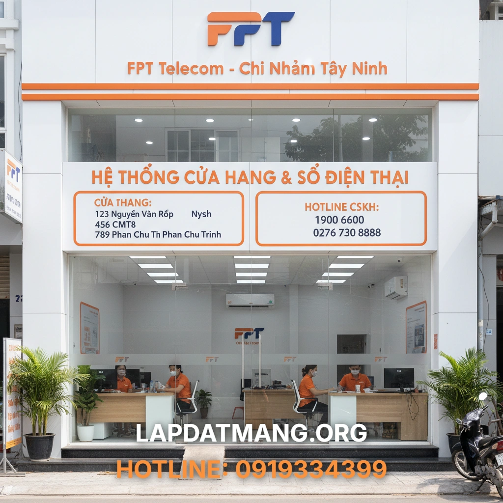 Văn phòng FPT Tây Ninh - Mục lục nhanh: Các điểm giao dịch FPT Tây Ninh