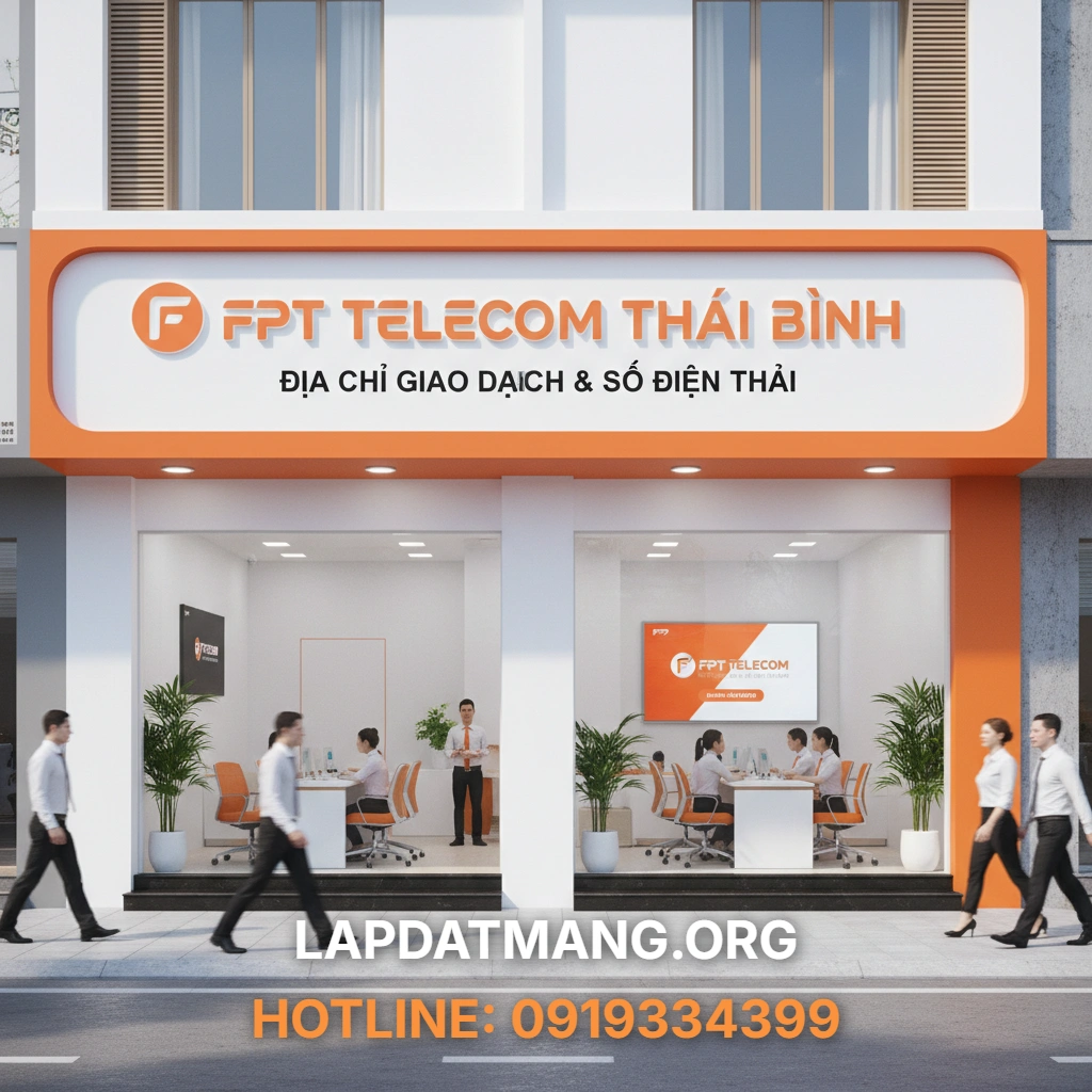 Văn phòng FPT Thái Bình - Có những điểm giao dịch vệ tinh FPT Thái Bình nào tại các huyện Tiền Hải và Đông Hưng?