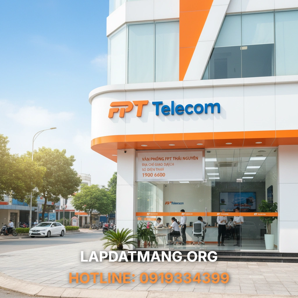 Văn phòng FPT Thái Nguyên - FPT có các điểm giao dịch nào tại các huyện Phổ Yên và Sông Công?