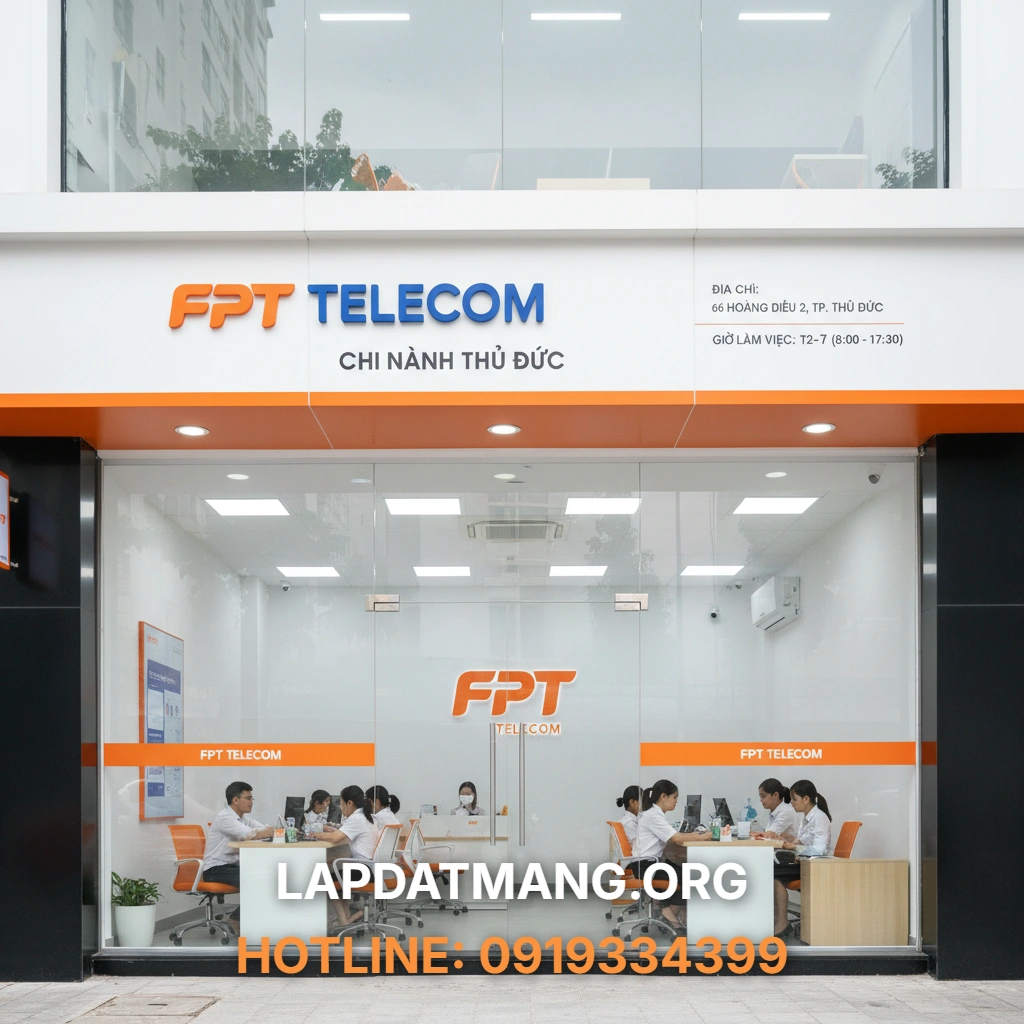 Lắp mạng FPT Thủ Đức - Lắp Mạng FPT Thủ Đức năm 2025 có những gói Internet tốc độ cao nào và giá cước ra sao?
