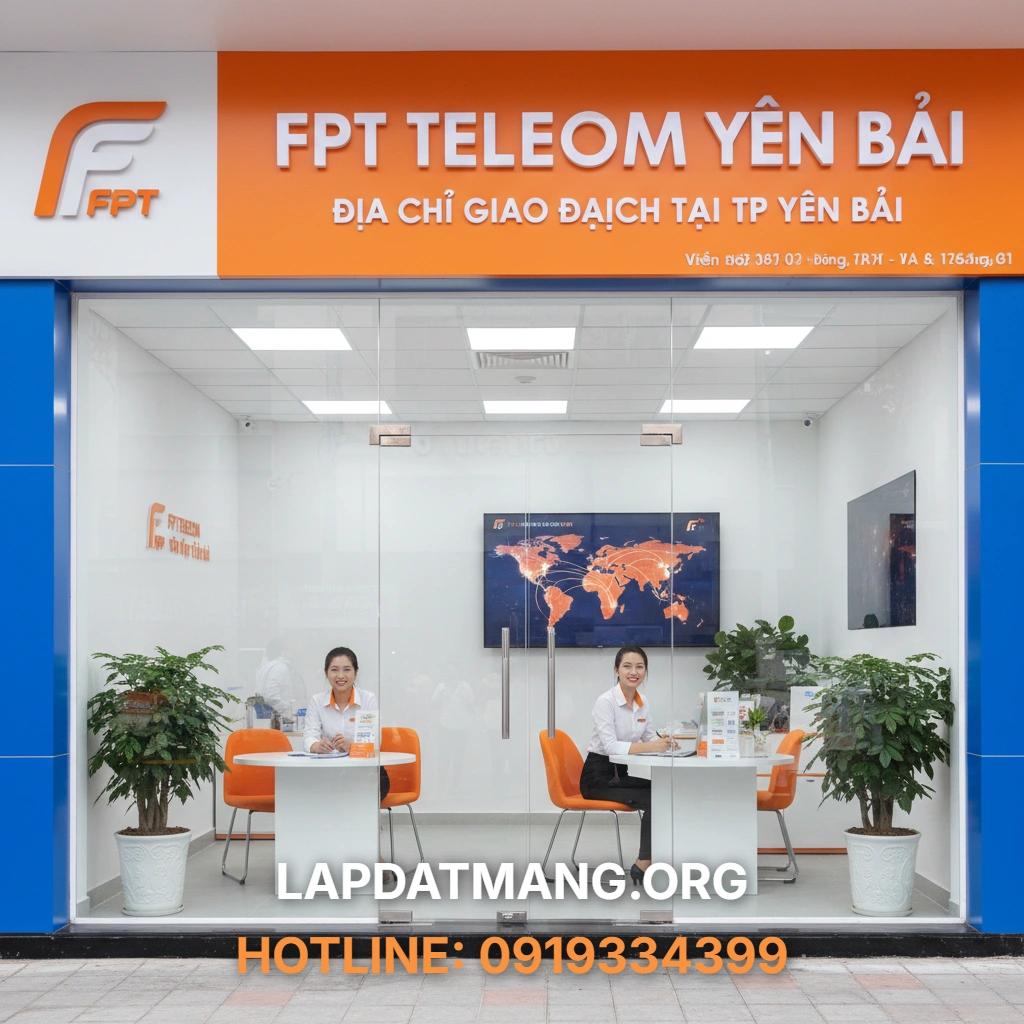 Văn Phòng FPT Yên Bái: Địa Chỉ Giao Dịch Tại TP Yên Bái - 2025 3 Văn phòng FPT Yên Bái - Có điểm giao dịch FPT nào tại Thị xã Nghĩa Lộ, Yên Bái không?